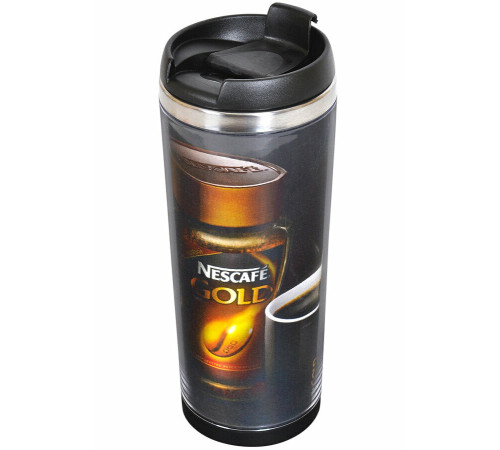 Термокружка с полиграфической вставкой, 400мл