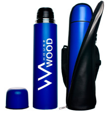 Термос "Сибирь" с чехлом, 1л