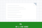 DL|99 × 210 мм